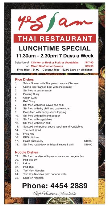 Image of Yes I am Thai Restaurant